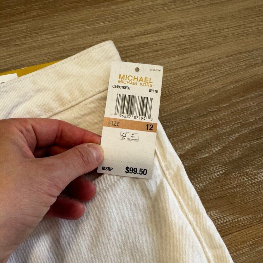 Michael Kors | "Izzy" Cropped Skinny Jean size 12 - Picture 8 of 8